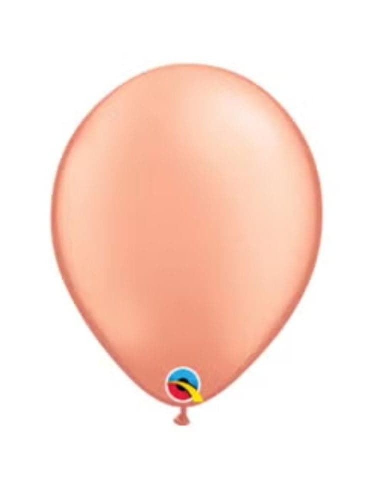 11in Rose Gold Plain Balloons 100 pieces