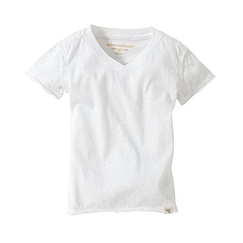 Burt's Bees Baby baby boys T-shirt, Short Sleeve V-neck Crewneck Tees, 100% Organic Cotton infant and toddler t shirts, Cloud, 0-3 Months US