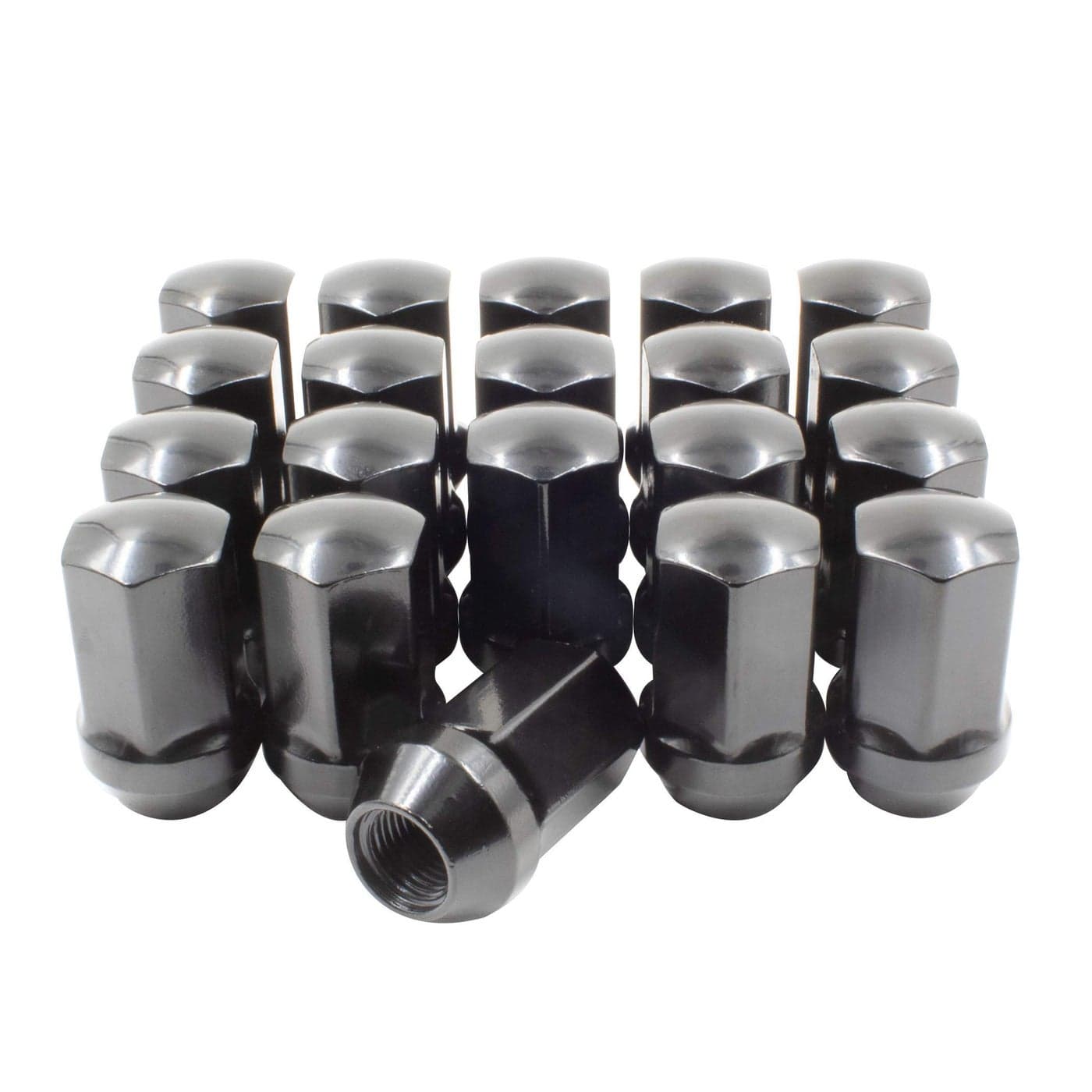Wheel Accessories Parts 20 Pcs 91618 Thread OEM Style Lug Nuts 165 Long Black 78 22mm Hex Fits Chrysler Aspen Dodge Dakota Durango RAM 1500 RAM 1500 Dakota 06036433AA 611204