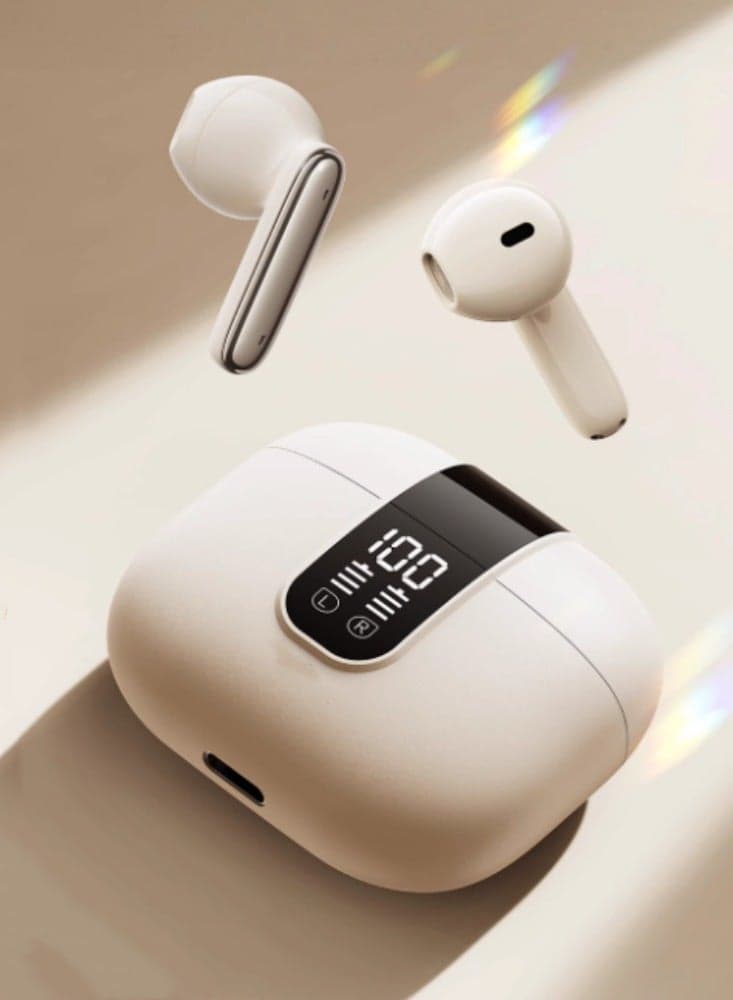 Bluetooth Earphones, Wireless Semi in Ear Active Noise Reduction, Sports, Ultra Long Battery Life, Amber Gold