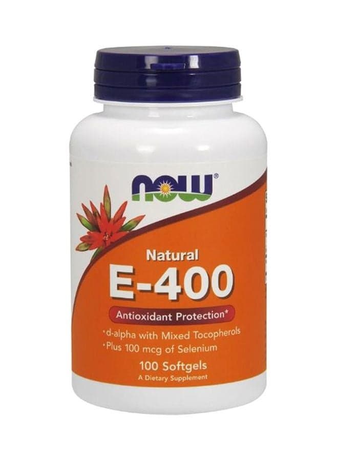 Vitamin E-400 Iu 100 Softgels