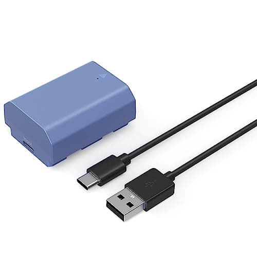 SMALLRIG 2400mAh Repalcement USB-C Battery for Sony NP-FZ100, for Sony A7 V, A7R V, A7 IV, A7S III, FX3, FX30, A7R IV, A7R III, A7 III, A7C, A7C II, A7CR, A6700, ZV-E1, ZV-E10 II, 2.5H Fast Charging