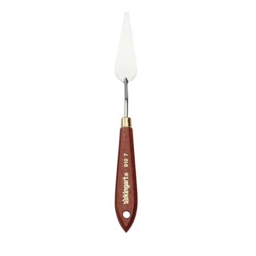 KINGART Medium TROWEL PAINTING KNIFE for Scraping, Mixing and Painting with Oil and Acrylic Paints