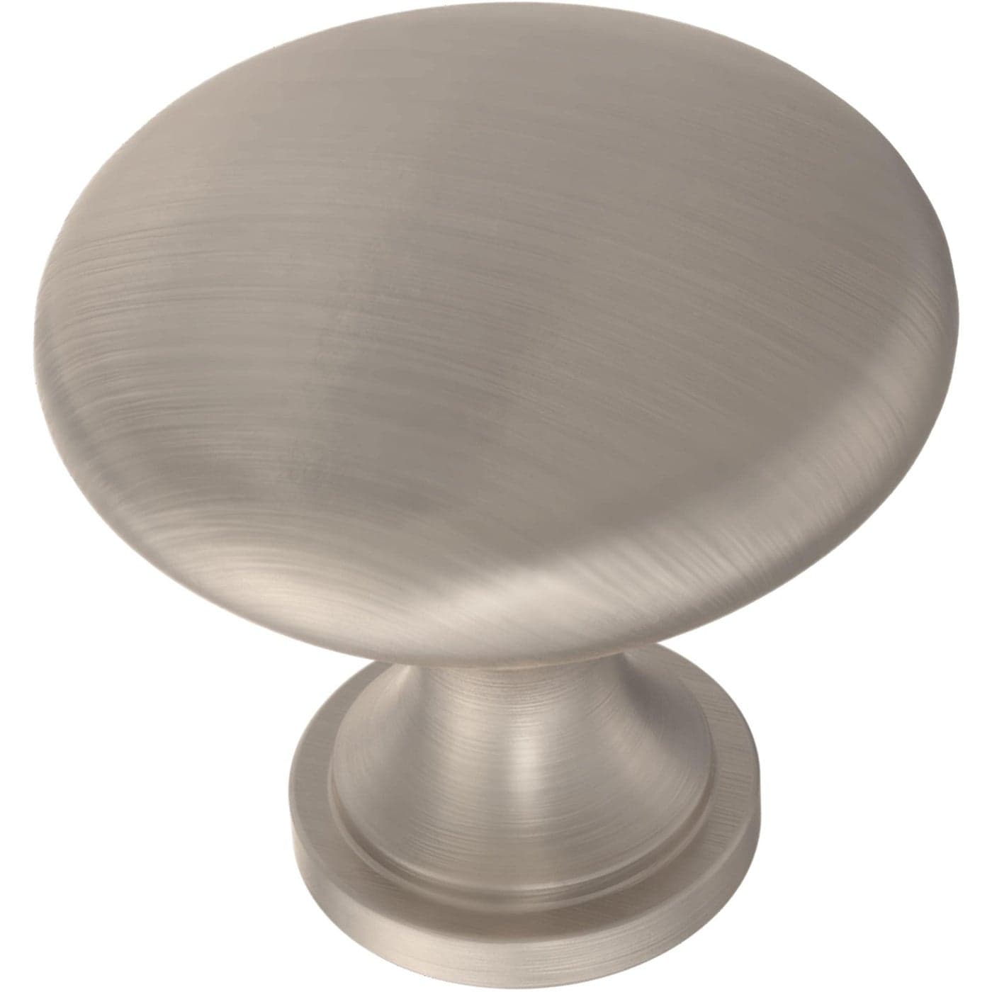 Franklin Brass Round 1Pack Cabinet Knobs Satin Nickel Handles for Dresser Furniture DrawersKitchenDoorBathroom 1316 P11747VSNC