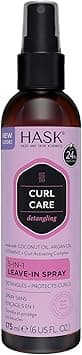 HASK Curl Care 5in1 Leave In Conditioner Spray for all curl patterns colour safe and crueltyfree 1 175mL Bottle