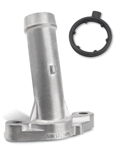 Aluminium Engine Coolant Inlet Flange Cooling Hose WOring Fit for Audi Q7 2007 2008 2009 2010 Water Connection 03H121145A