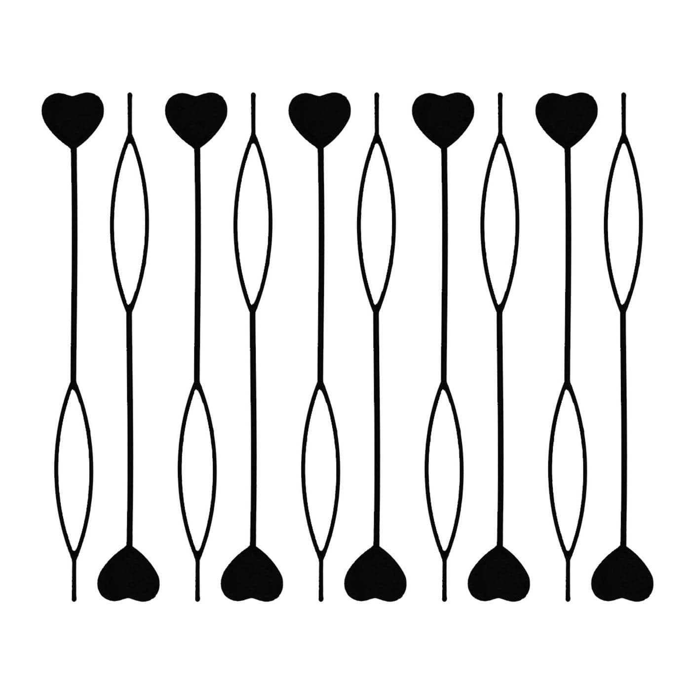AUEAR Pull Hair Pin Quick Beader for Loading Beads Automatic Ponytail Maker and Styling Kit 16 Pack Black Color
