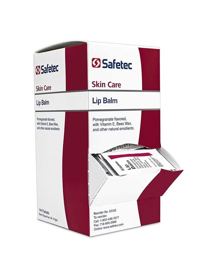 Lip Balm 53123 Pomegranate Flavored, One color, 144 Count