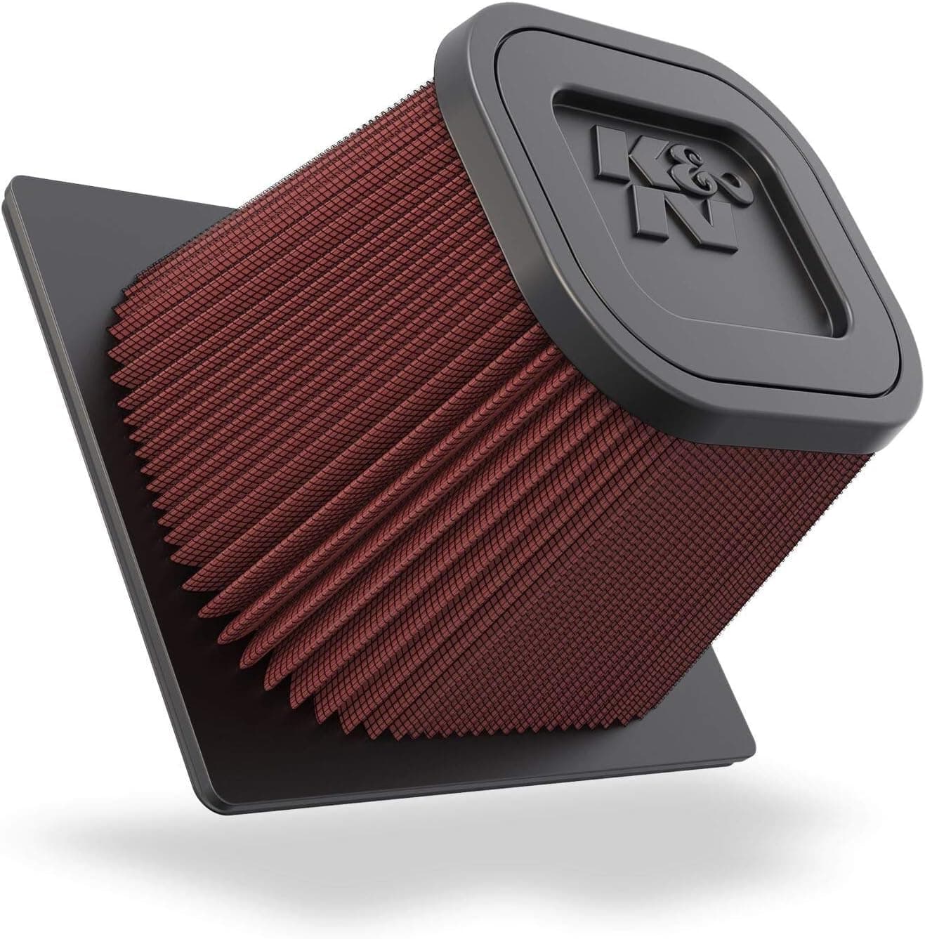 KN HighFlow Original Lifetime Engine Air Filter Increase Power Towing Washable Premium Replacement Air Filter Compatible with 20032009 DODGE Ram 2500 Ram 3500 E0776