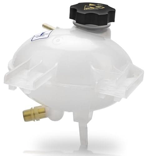 68289857AA Front Engine Coolant Reservoir Radiator Expansion Tank with Cap for 2016-2018 Fiat 500X 2017-2022 Jeep Compass 2015-2018 Jeep Renegade Replaces# 68303699AA, 68327756AA, CH3014170