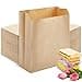 Tenceur 500 Pcs Waxed Sanitary Napkin Disposal Bags 75 x 10 x 35 Kraft Feminine Hygiene Liner Bag Paper Bags for Commercial Business Personal Restroom Bathroom Janitorial Dispenser