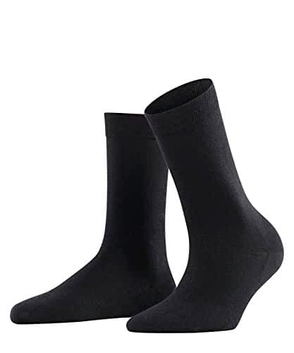 FALKE Women's Softmerino W So, Black (Black 3009), US 9.5-10.5 (EU 41-42 Ι UK 7-8)