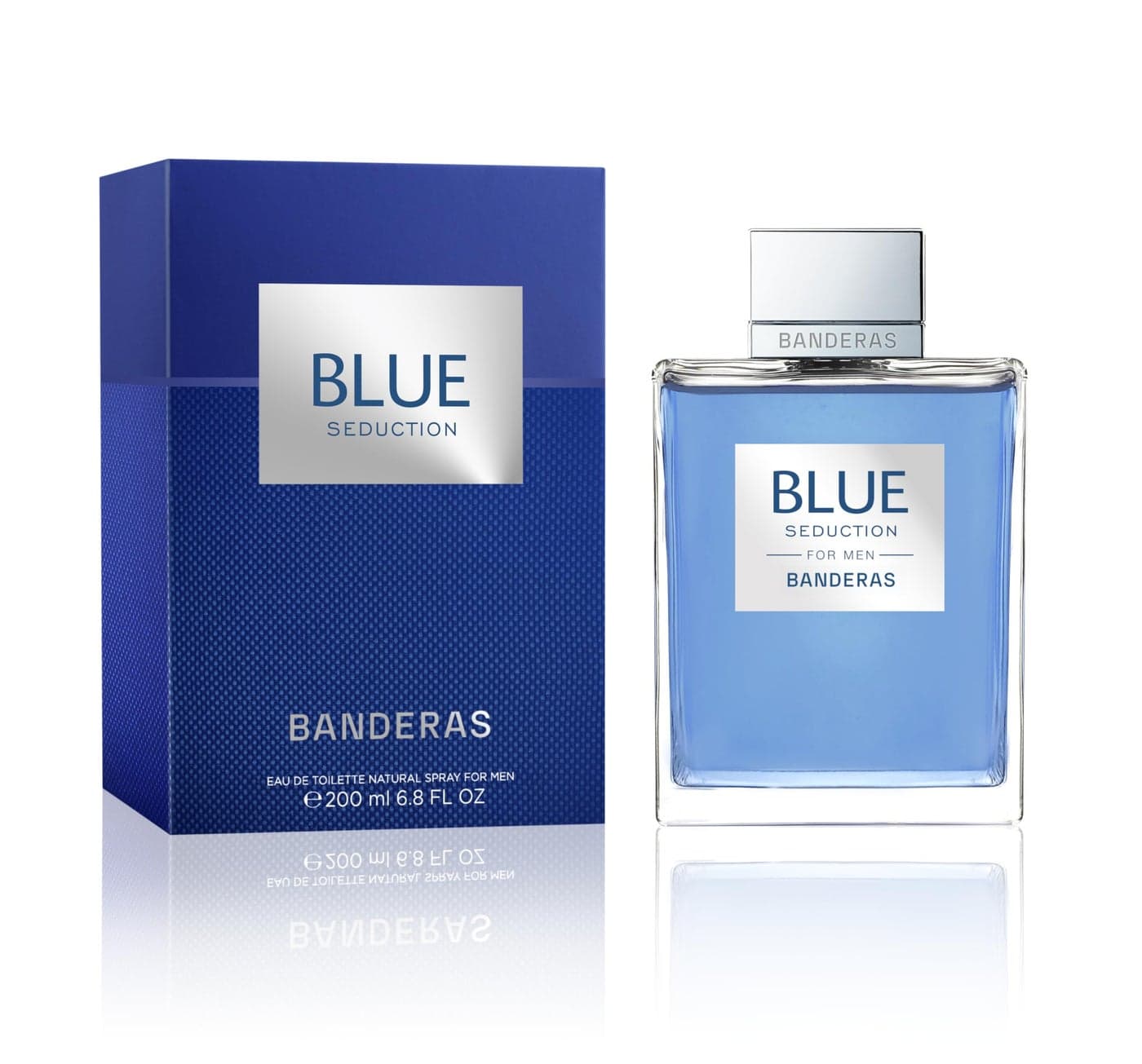 Banderas - Blue Seduction Eau De Toilette for Men – Woody Notes of Apple, Sea Water - 6.8 Fl Oz
