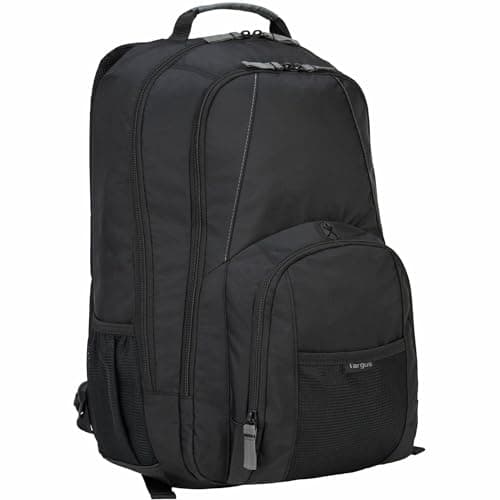 Targus Groove Laptop Backpack for Laptops up to 17inches Water Resistant Travel Backpack for Men and Women Black CVR617