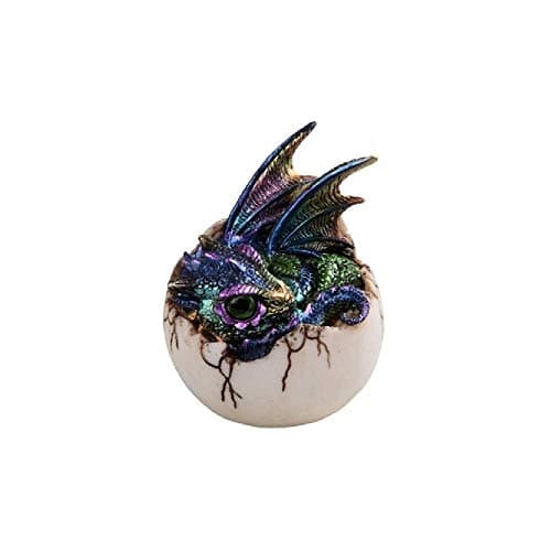 GSC 4 Inch Dragon with Egg Figurine, Purple