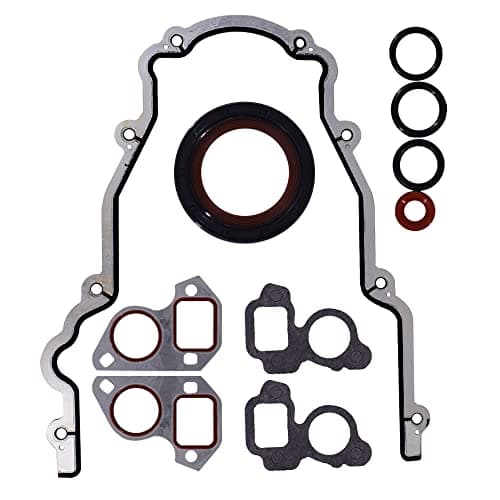 tcs45993 Timing Cover Gasket Seal Fits for GM Chevrolet LS Series LS1 LS2 LS3 LS6 LQ9 LQ4 Vortec 4.8 5.3 5.7 6.0 Water Pump Gaskets Crankshaft Seal