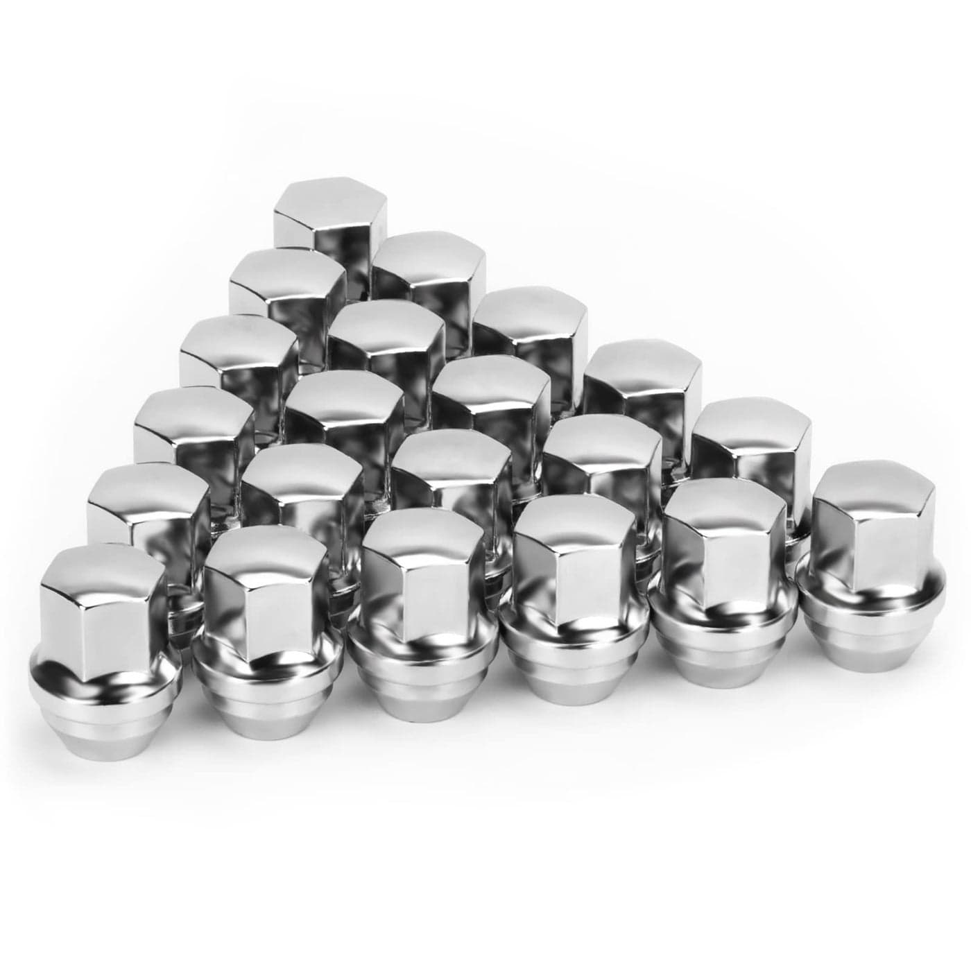 14x15 OEM Factory Style Large Acorn Seat Wheel Lug Nuts 20 PCS M14x15 Closed End OnePiece Lugnuts for Grand CherokeeWranglerMustangCamaroRAM 1500