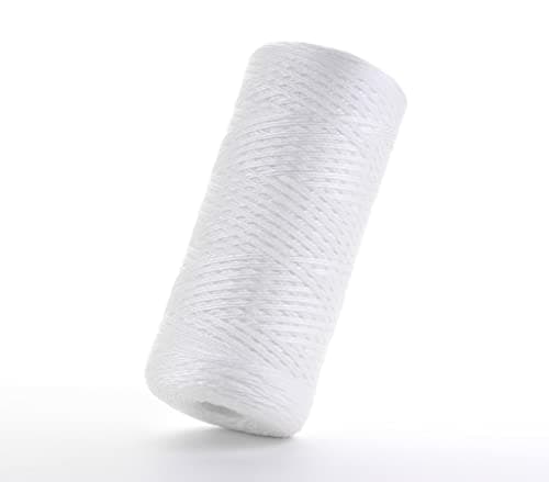 Hydronix SWC-45-1030 Universal Whole House Sediment String Wound Water Filter Cartridge 4.5" x 10" - 30 Micron