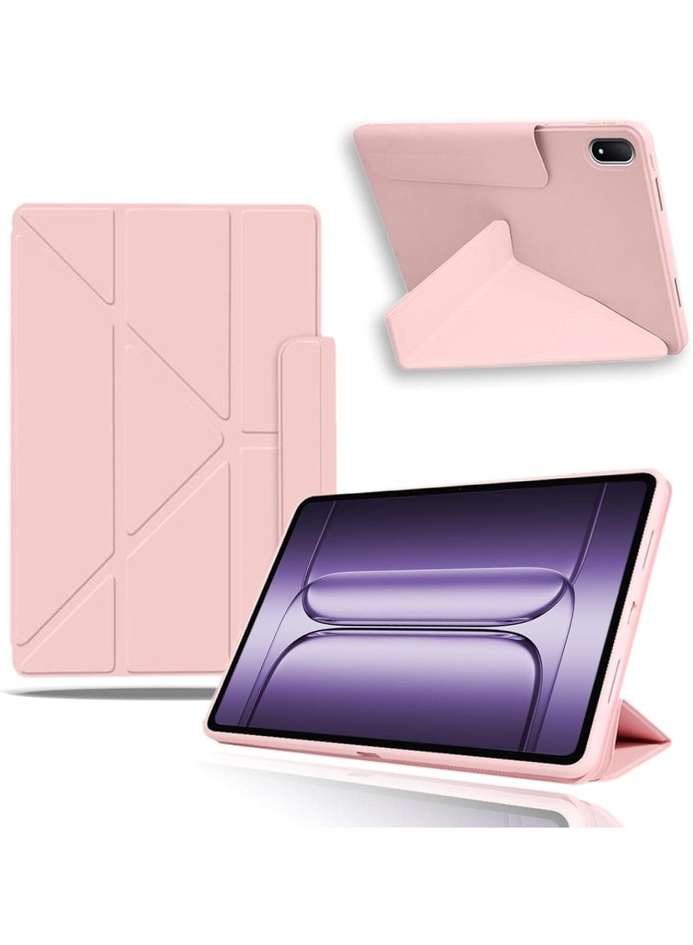 Case Compatible with OnePlus Pad 3 13.2 inch 2025 Tablet Folio Cover with Drop-Resistant Anti-Scratch Protection Case Auto Wake/Sleep