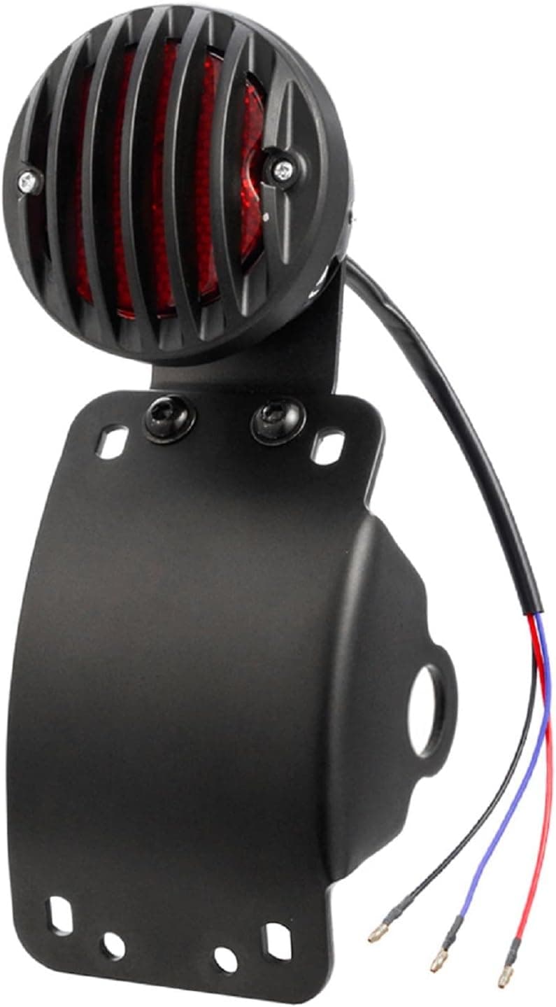 Amazicha Motorcycle LED Tail Light with License Plate Bracket