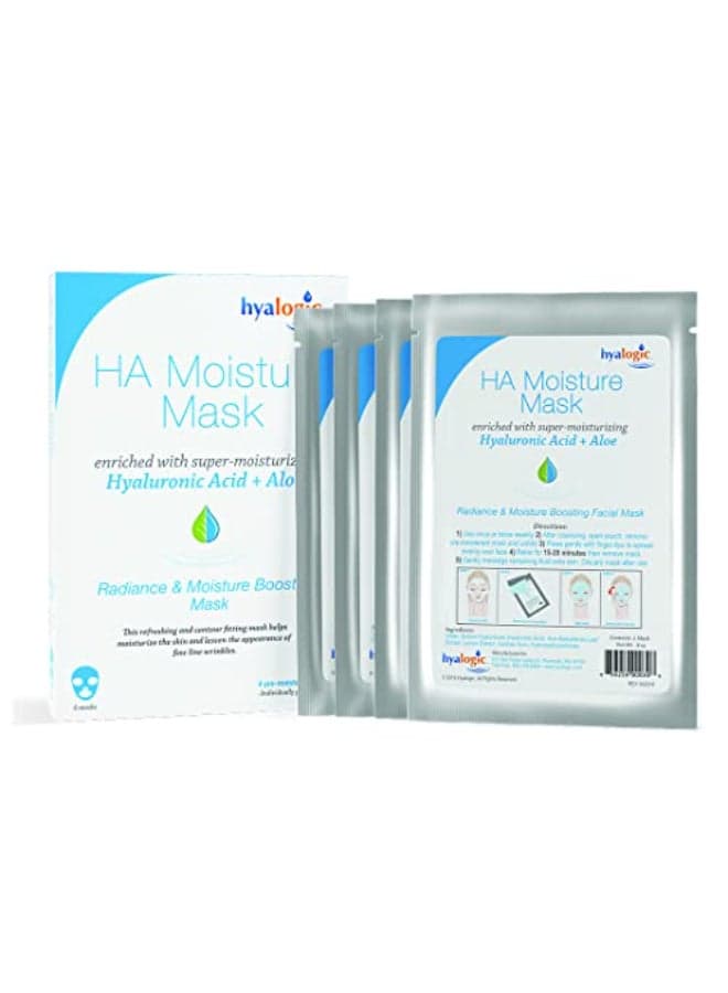 Hyalogic HA Moisture Mask 034 Ounce Pack of 4