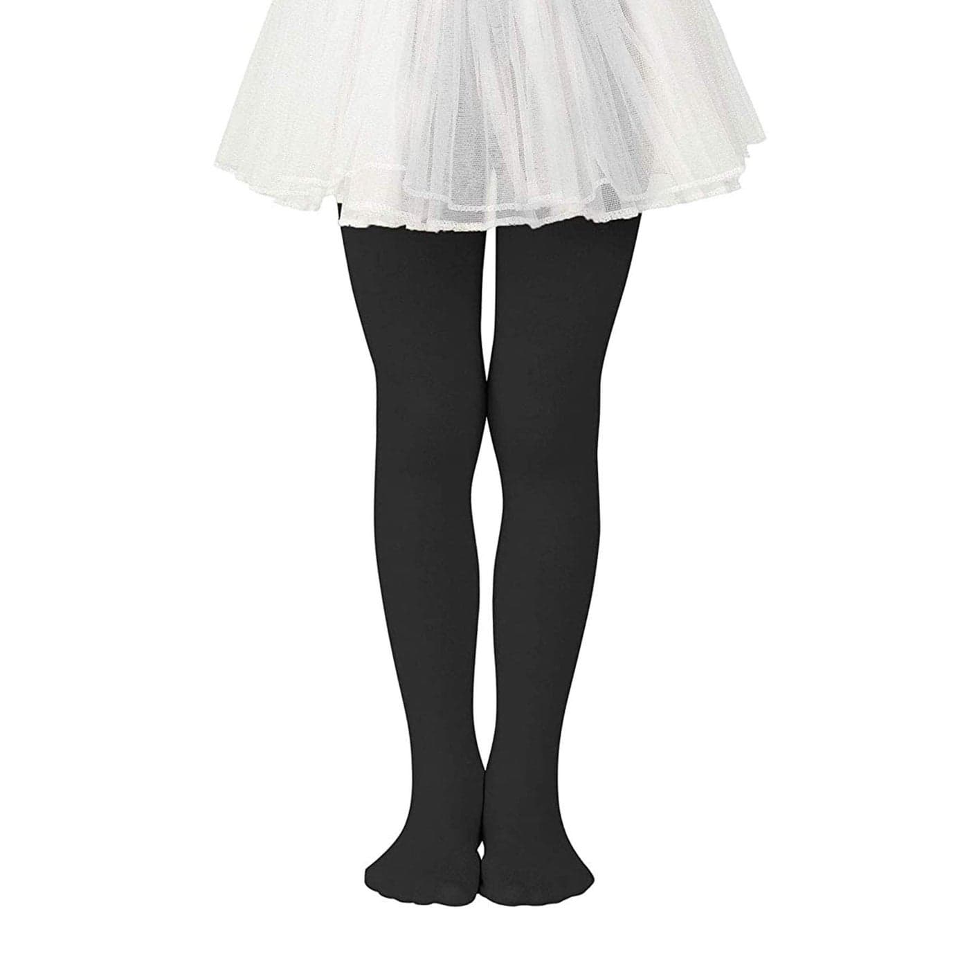 Zando Black Tights for Girls Toddler - Girls Tights Black Stockings Leggings Ballet Dance Tights for toddler girls 3-6 Black Tights