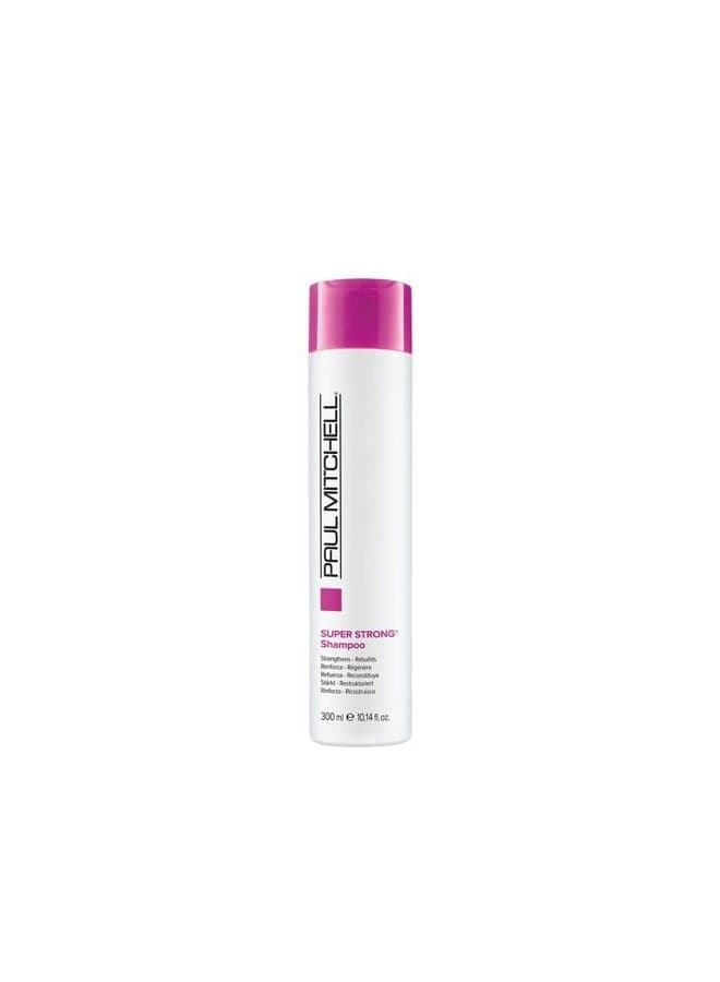 Super Strong Shampoo, Strengthens + Rebuilds, For Damaged Hair, 33.8 fl. oz