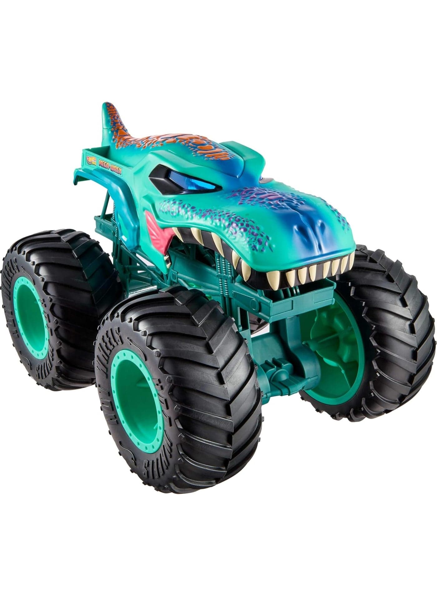 Hot Wheels Monster Trucks Colossal Mega-Wrex Toy Truck – Big Wheels, Bright Details, Fan-Favorite Monster Trucks Live Edition
