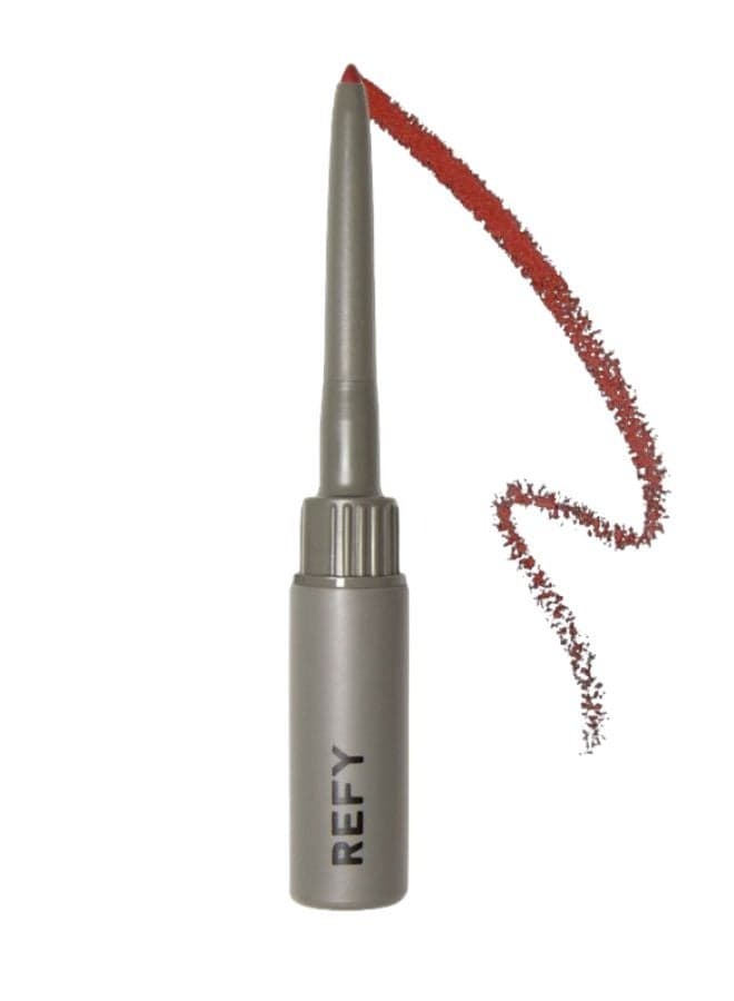 REFY Lip Sculpt Longwear Liner – Red (Striking Red), Precision Long-Wear Lip Liner with Creamy, Smudge-Resistant Formula, 0.01 oz / 0.32 g