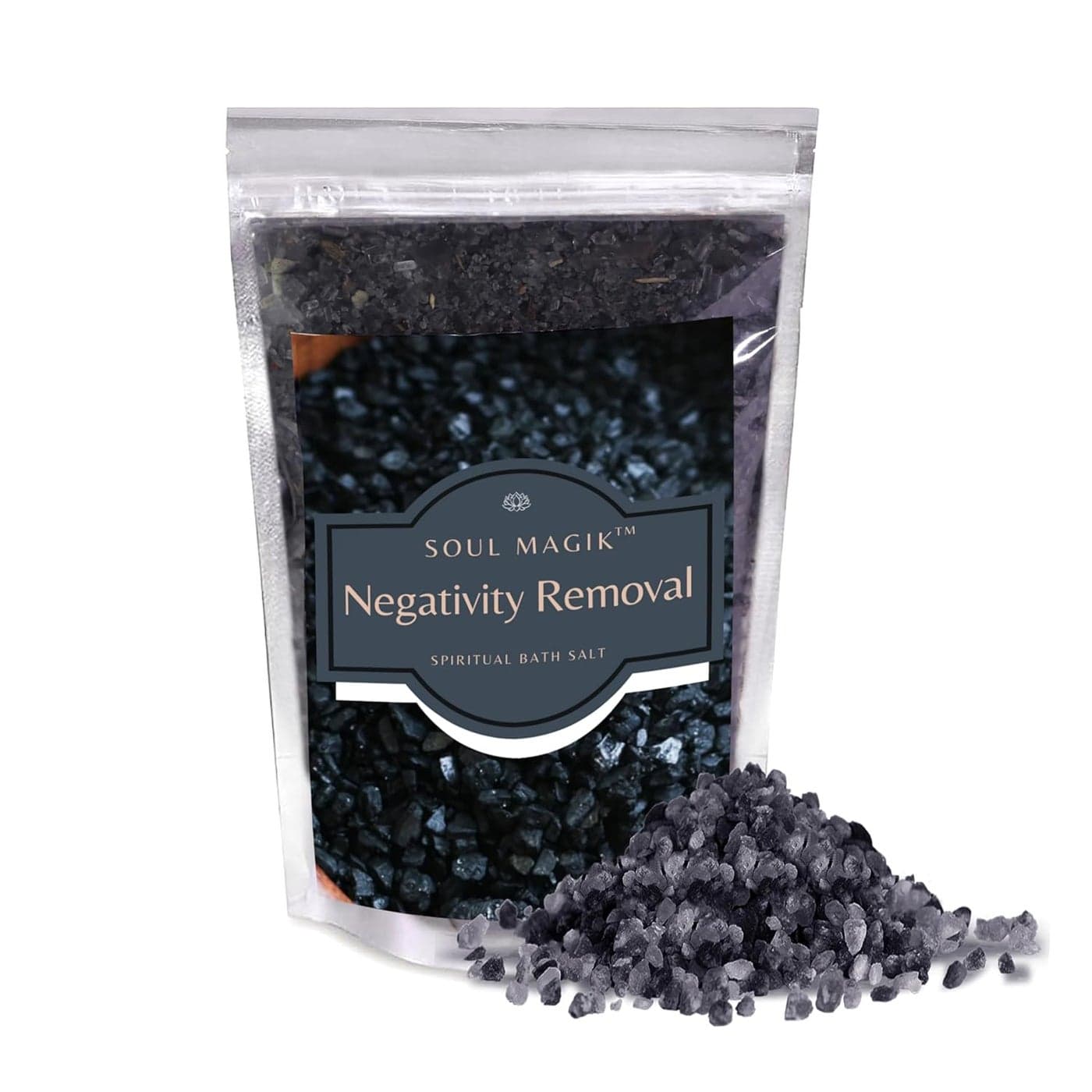 Soul Magik Pure Natural Negativity Removal Spiritual Bath Salt 200g Cleanse and Purify Your Aura