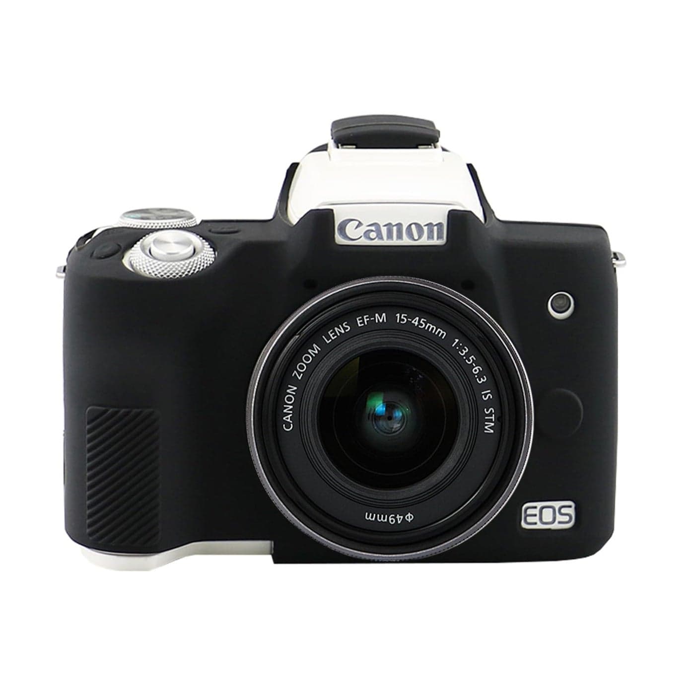 Easy Hood Camera Case for Canon EOS M50/M50 Mark II Digital Camera, Anti-Scratch Soft Silicone Case Cover Housing Protective Cover Protector Camera Body Skin Case (Black)