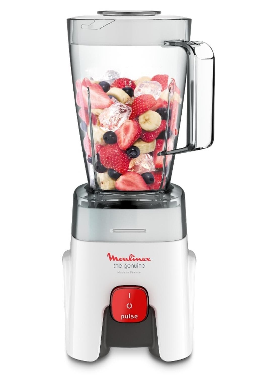 Blender | Genuine Blender Smoothie Maker | Mixer | 2 Attachments | One Speed and Pulse Function | 2 Years Warranty 1.75 L 500 W LM242B28 White