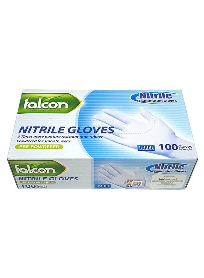 100-Piece Gloves Set Blue