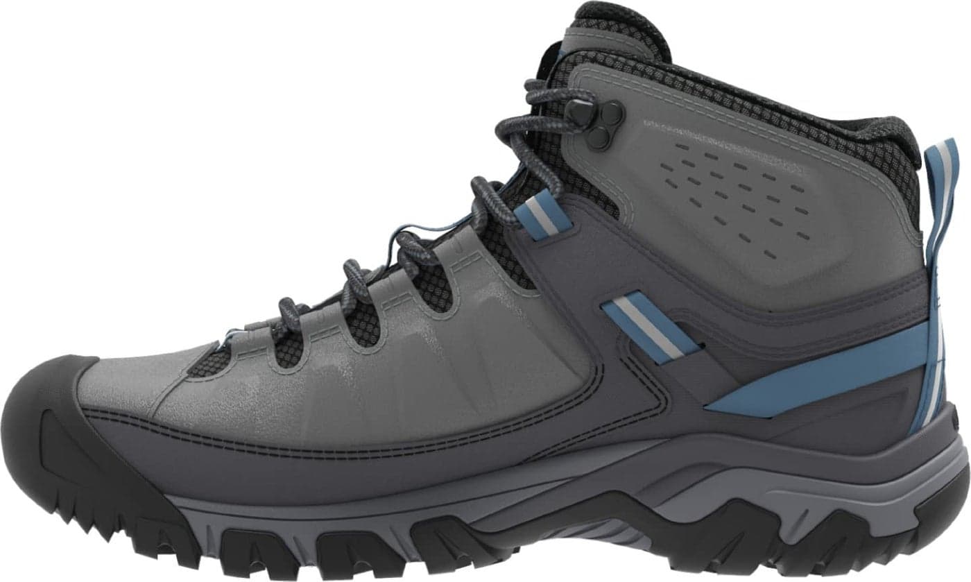 KEEN Mens Targhee 3 Mid Height Waterproof Hiking Boots DrizzleCaptains Blue 10