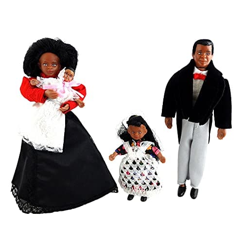 Vict. Doll Family Black