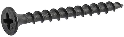 The Hillman Group 47126 6 X 1-5/8-Inch Coarse Thread Phillips Drive Drywall Screw, 5-Pound,Black Phosphate
