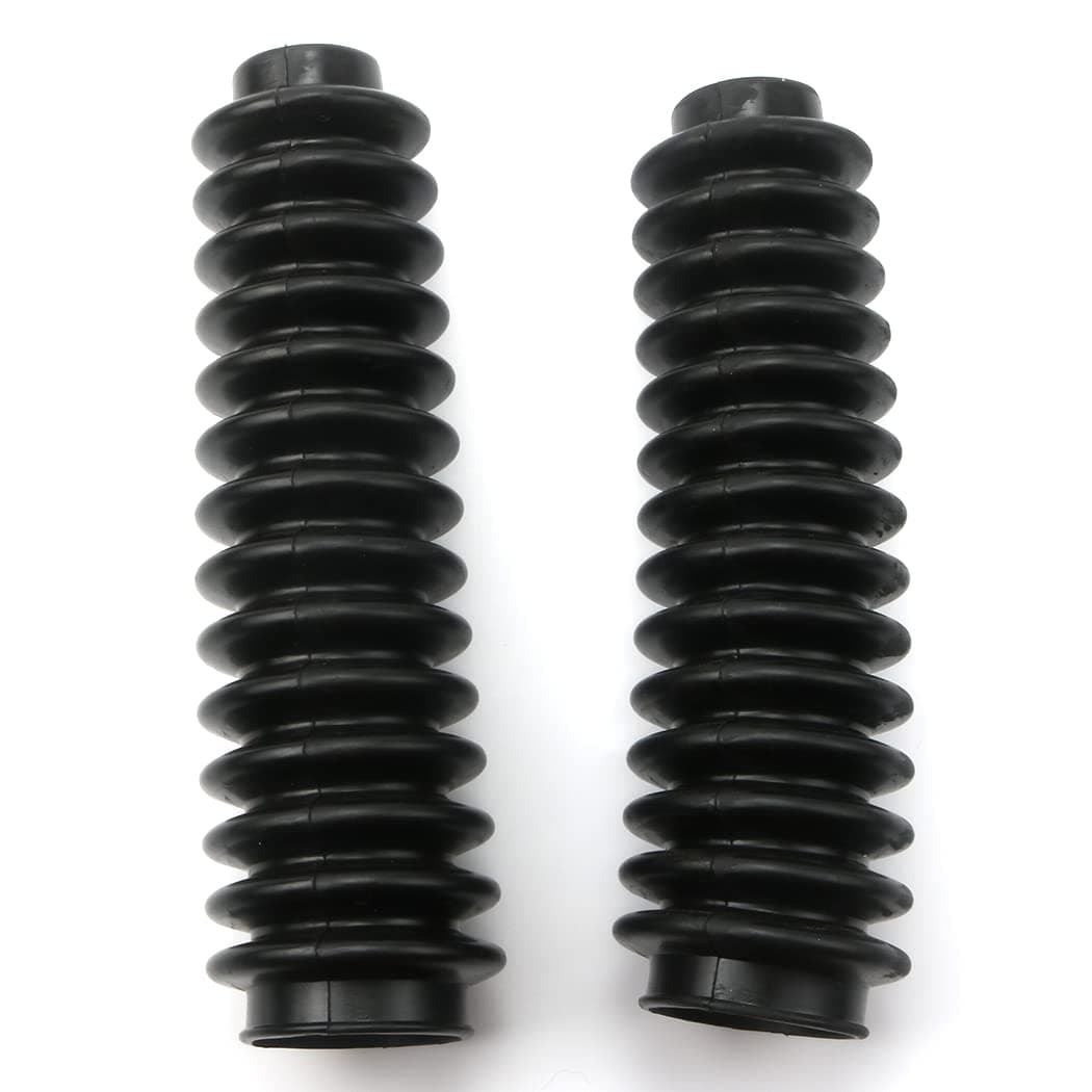 Front Shock Fork Boots For Honda ATC 250SX 250 SX 19851987 Black
