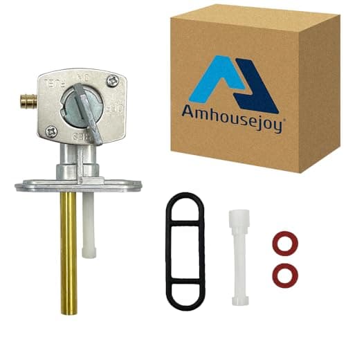 Amhousejoy Fuel Gas Petcock Valve Switch Pump Fit for Suzuki LTZ400 LTZ 400 2003 2004 2005 2006 2007 2008 ATV Quad Four Wheeler