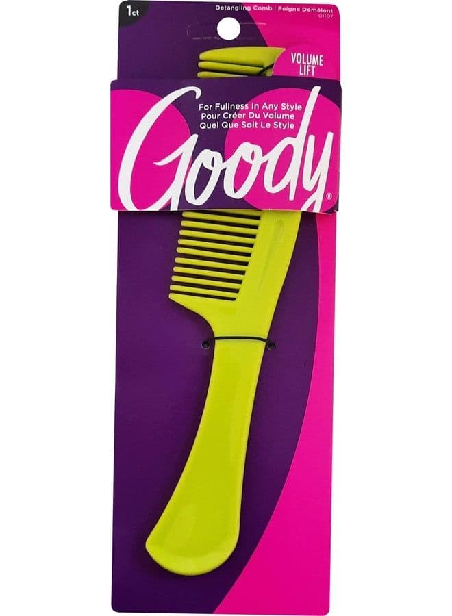 Goody Styling Essentials Detangling Hair Comb - Suitable For All Hair Types - Fine Tooth Comb Detangles Wet or Dry Hair - Hair Accessories for Men, Women, Boys and Girls