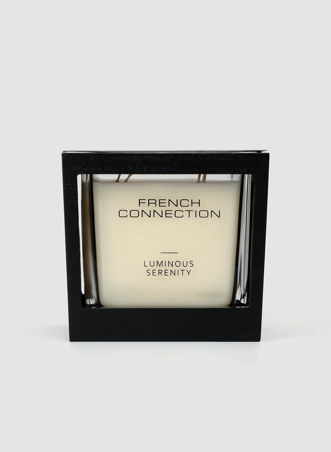Black Wooden surround Luminous Serenity Candle 480G