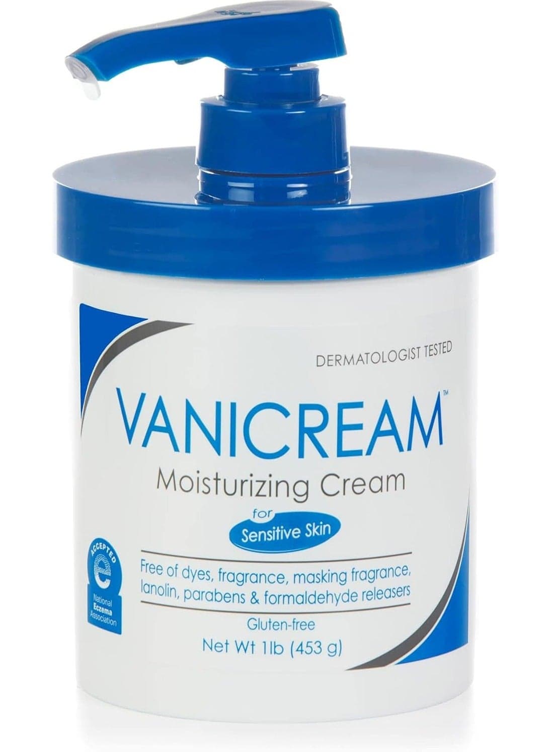 Moisturizing Cream For Sensitive Skin, 1 Lb
