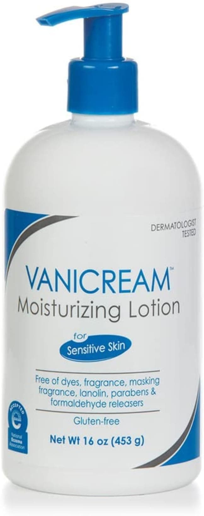 Vanicream Moisturizing Skin Cream with Pump Dispenser 16 fl oz 1 lb Moisturizer Formulated Without Common Irritants for Those with Sensitive Skin