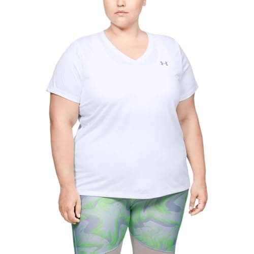 Under Armour Women's UA Tech™ V-Neck XL White