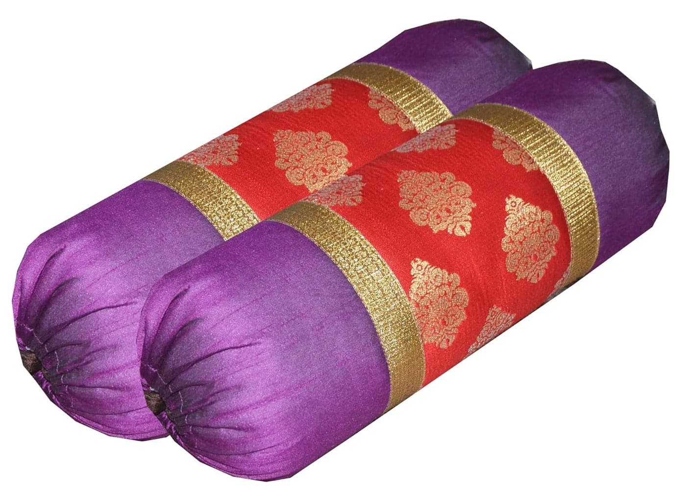 Vireo Bolster Cover Set of 2pcs30x16 inches74x40 cms