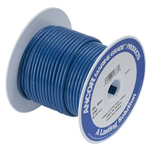 Ancor 102110 Tinned Copper Wire 16 AWG 1mm2 Dark Blue 100ft