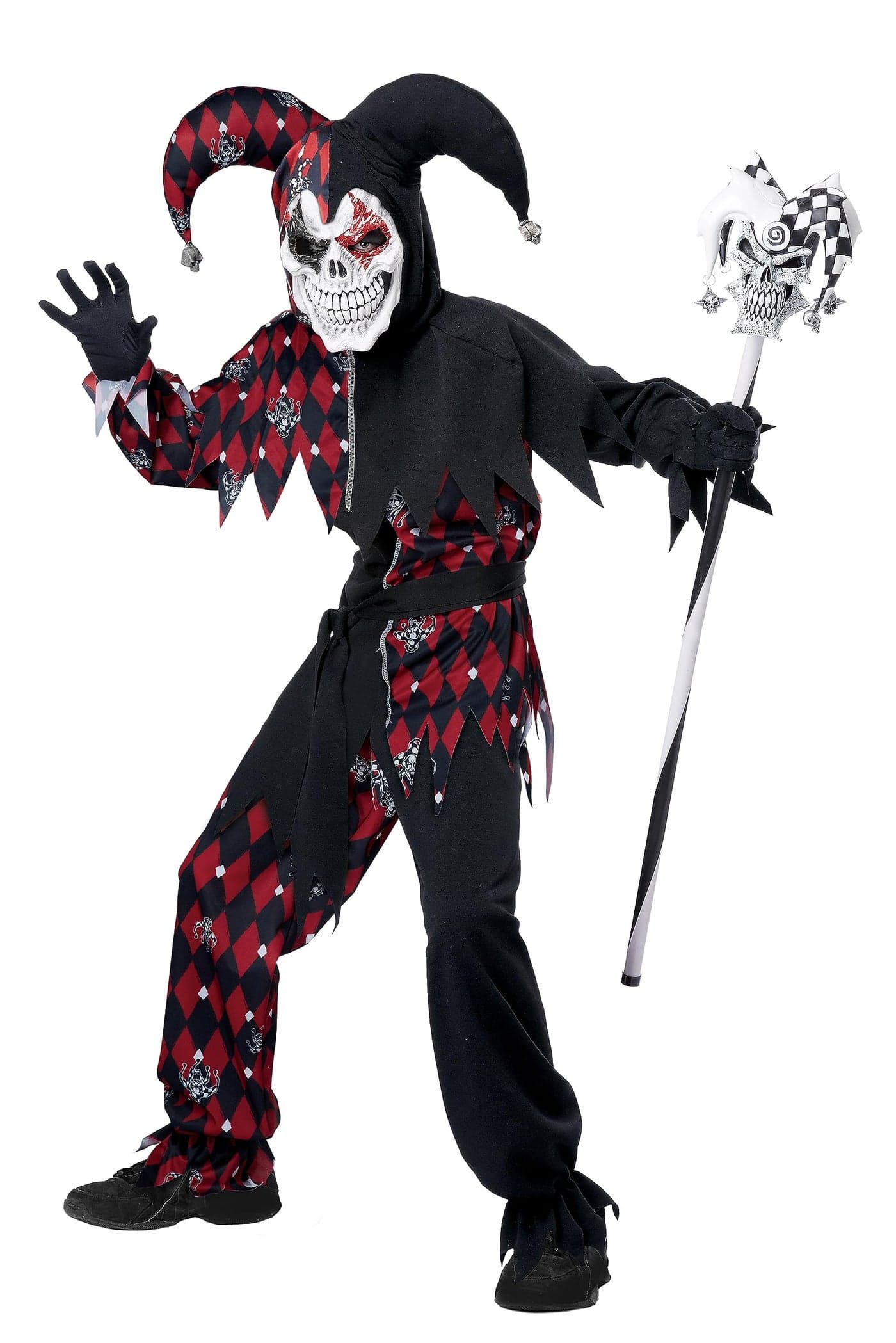 California Costumes Childs Sinister Jester Costume Large 1012