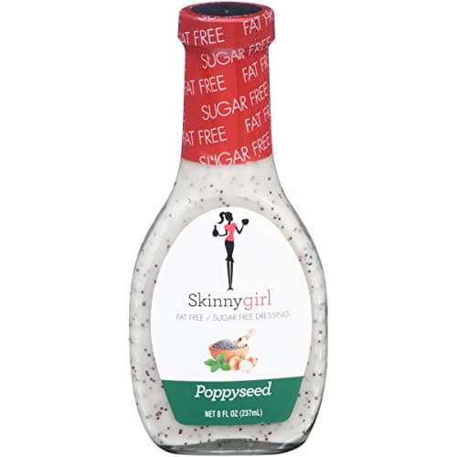 Skinnygirl Sugar Free Gluten Free Salad Dressing Poppyseed 8 Ounce