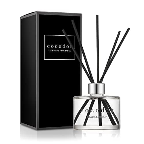 COCODOR Signature Reed Diffuser SetGarden Lavender 67oz 1 PackHome Fragrance Diffuser Oil Scent Diffuser for Bathroom Shelf Decor