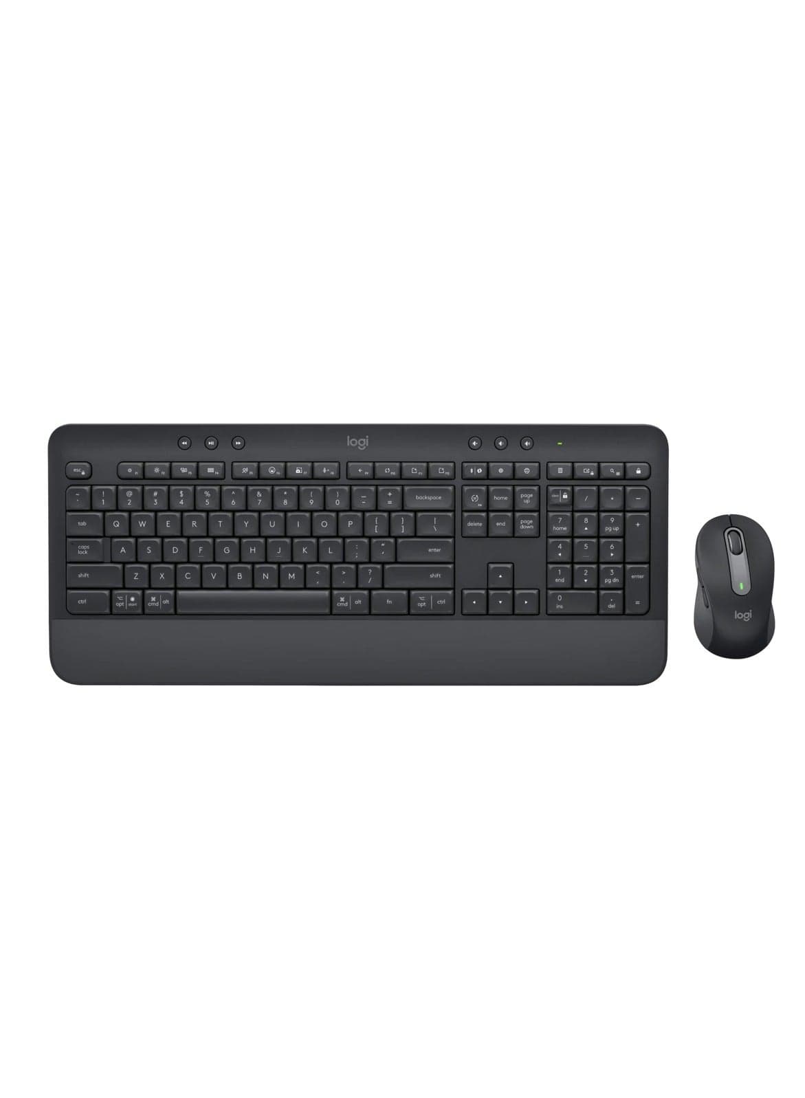 MK650 Wireless Comfort US Layout Keyboard and Mouse Combo for Business -Black (920-011004) BLACK
