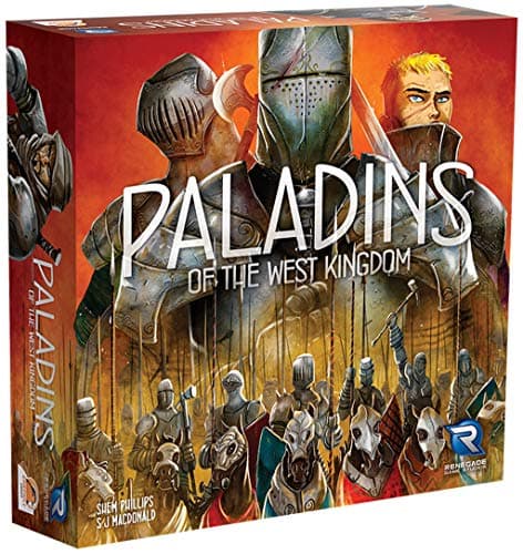 Paladins of The West Kingdom Strategy Board Game 14 Players Ages 12 and Up 90120 Min Play Time Most Victory Points Win Build Outposts Fortifications Commission Monks Confront Outsiders